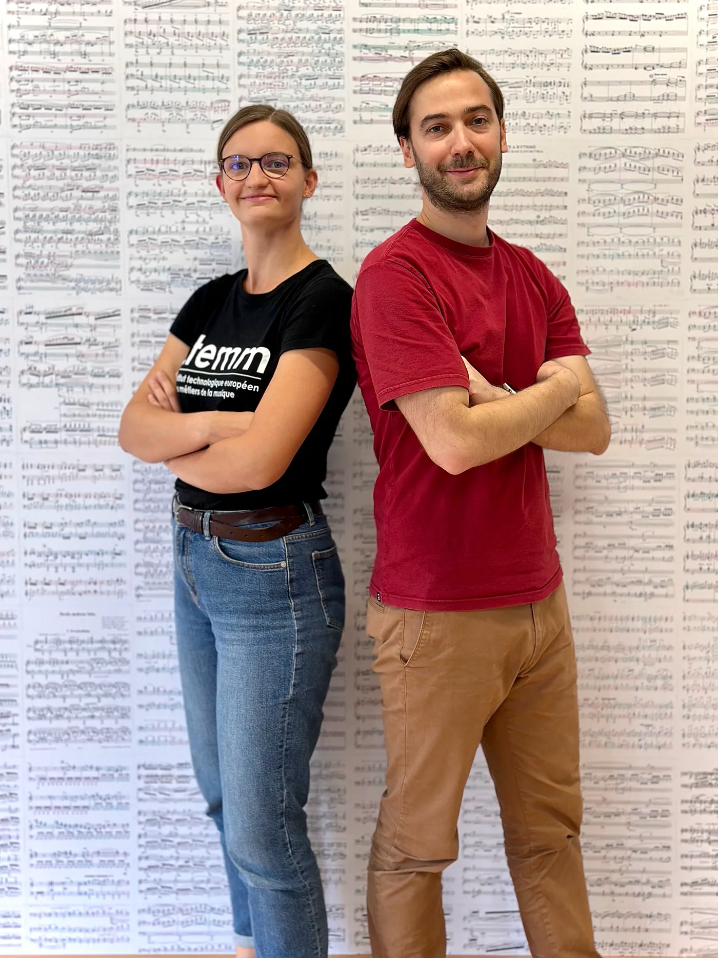 Lucile Buoro et Simon Boulé à l’Atelier Pianodéon